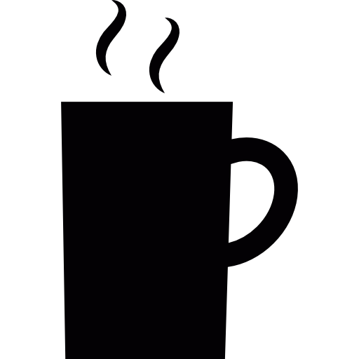 Cup of hot milk free icon