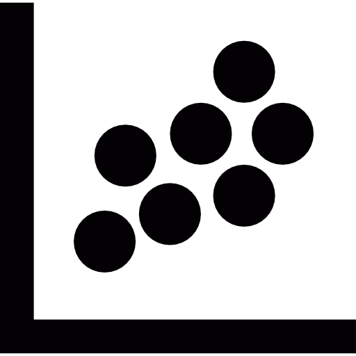 Dot plot free icon