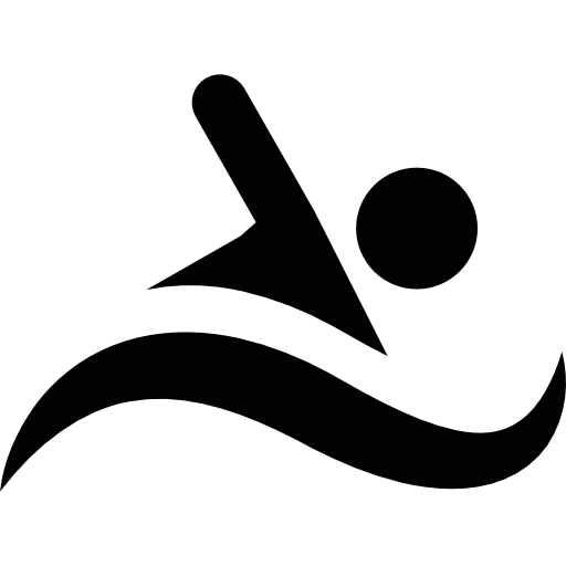 Swimming free icon