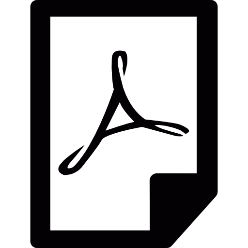 PDF document free icon