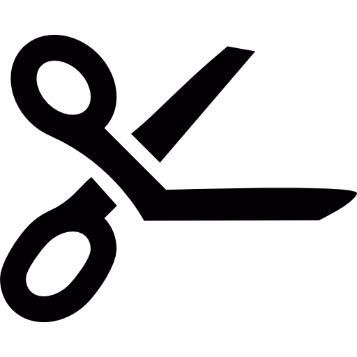 Medical scissor free icon