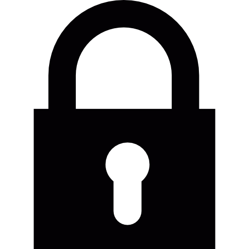 Locked padlock free icon