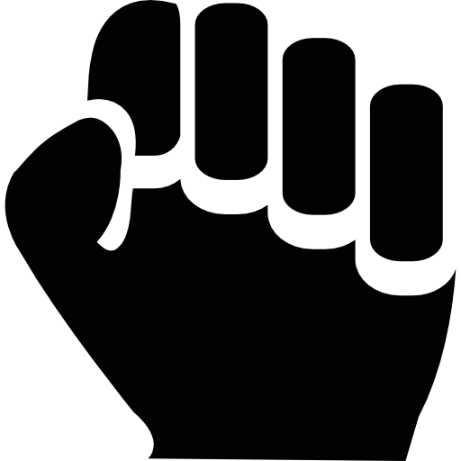 Clenched fist Free icons