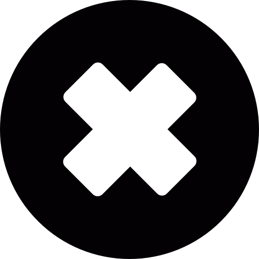 Cancel button icon