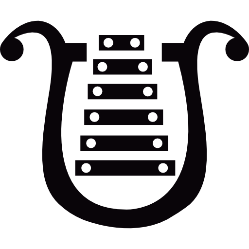 Bell lyre free icon