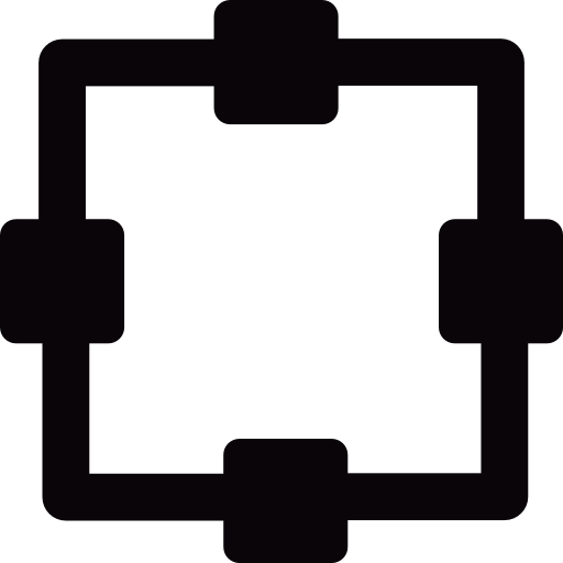 struktur mit quadraten kostenlos Icon