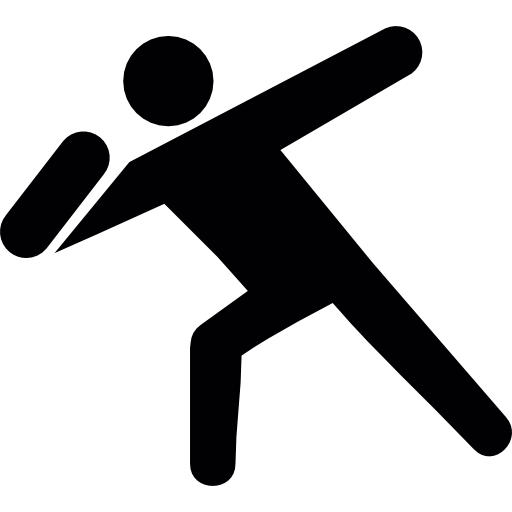 person throwing something