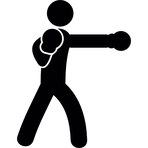 Boxe homme - Icônes des sports gratuites