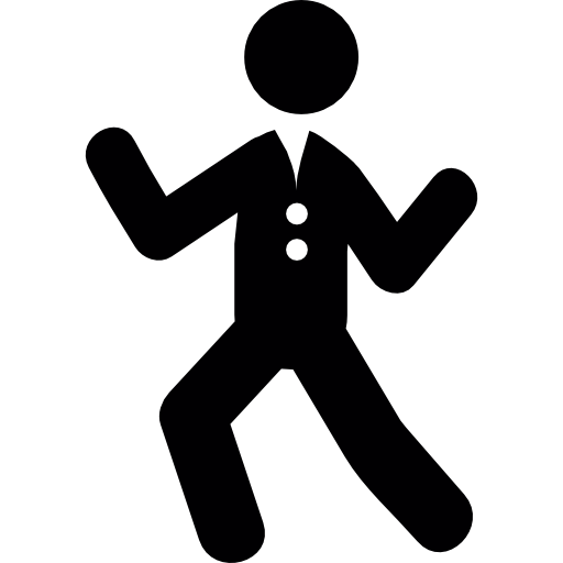 homem dançante grátis ícone