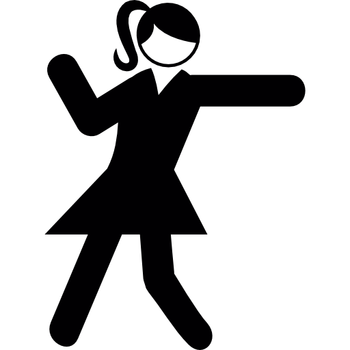 bailarina icono gratis
