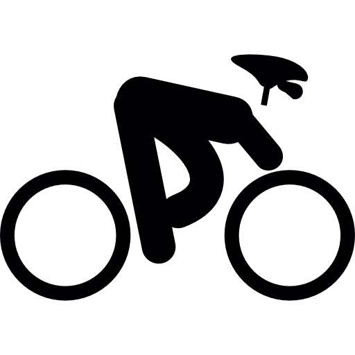 cycliste Icône gratuit