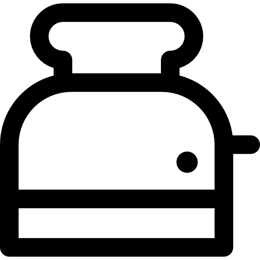 tostadora icono gratis