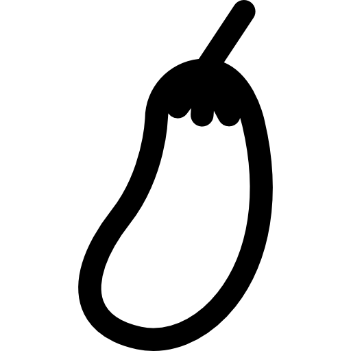 berenjena icono gratis