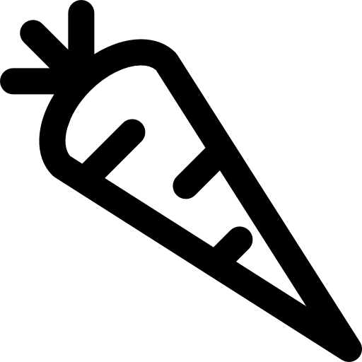 cenoura grátis ícone