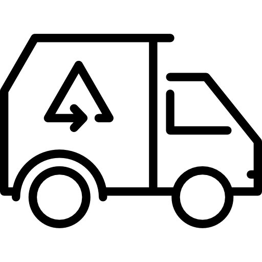 camión icono gratis