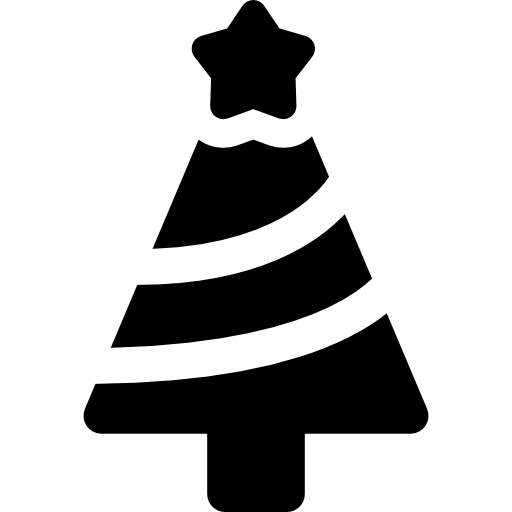 Árbol de navidad icono gratis