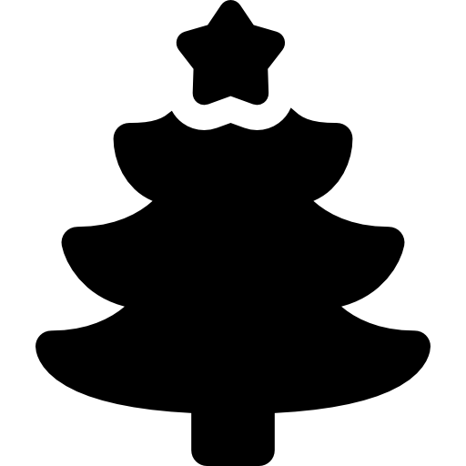 Árbol de navidad icono gratis