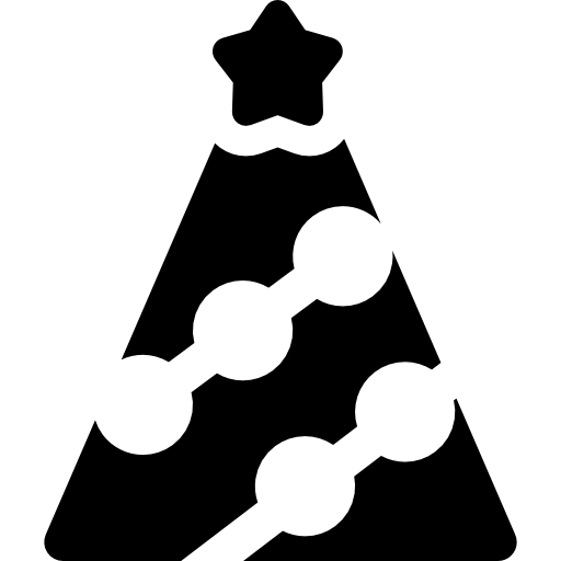 Árbol de navidad icono gratis