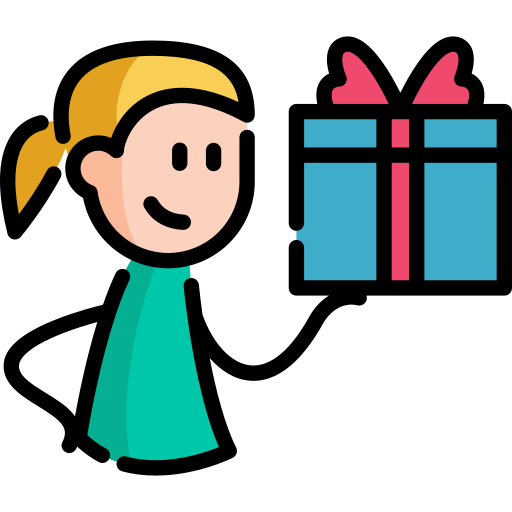 Gift free icon Gift free icon