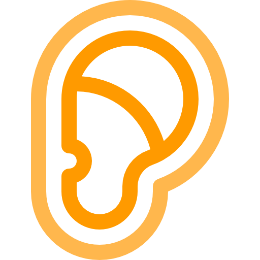 oreille Icône gratuit oreille Icône gratuit