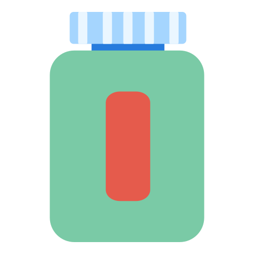 Pill Generic color fill icon