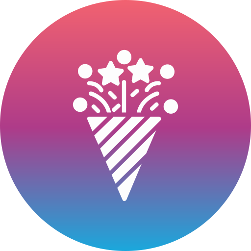 Confetti free icon