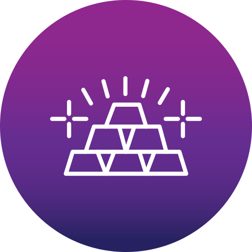 Золотые слитки бесплатно иконка