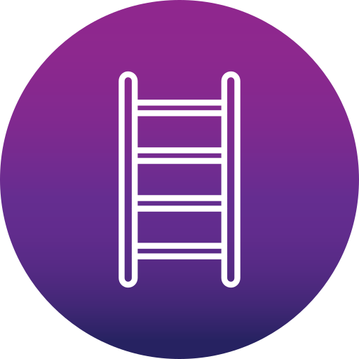 Ladder Generic Gradient Fill Icon