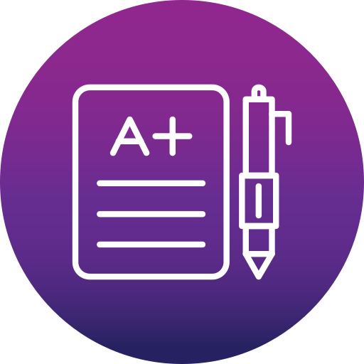 Exam Generic gradient fill icon