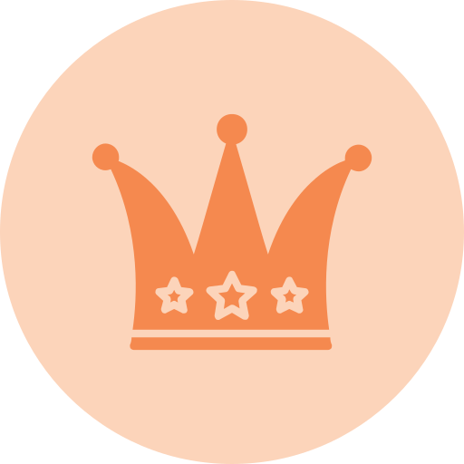 Crown Generic color fill icon