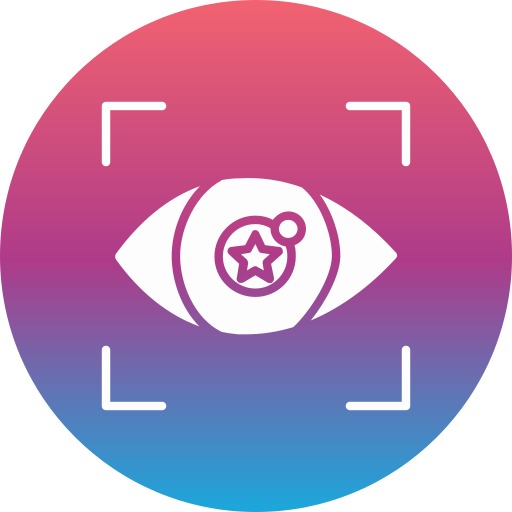 visión icono gratis