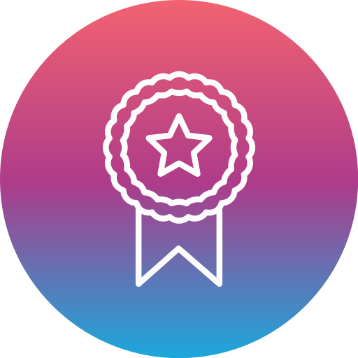 Award Generic Gradient Fill Icon