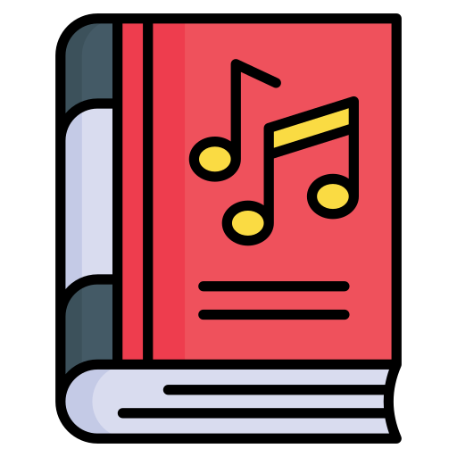 livro de musica grátis ícone livro de musica grátis ícone