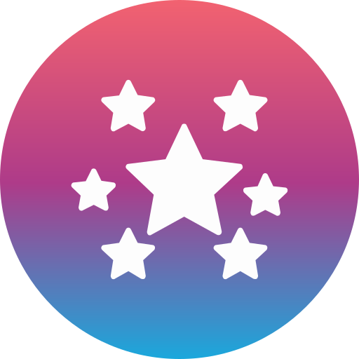 Stars Generic gradient fill icon