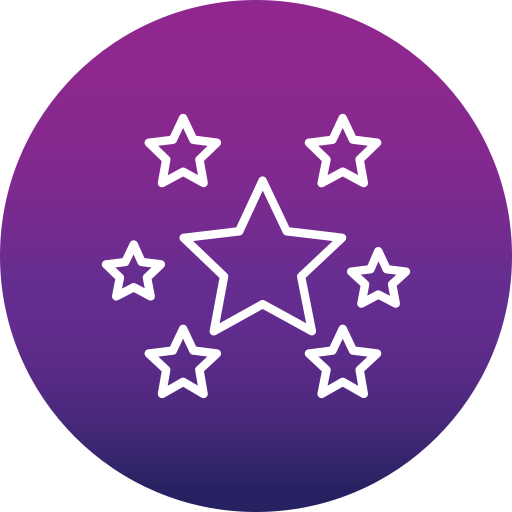 Stars Generic gradient fill icon