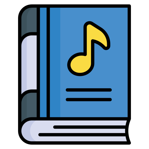 livro de musica grátis ícone