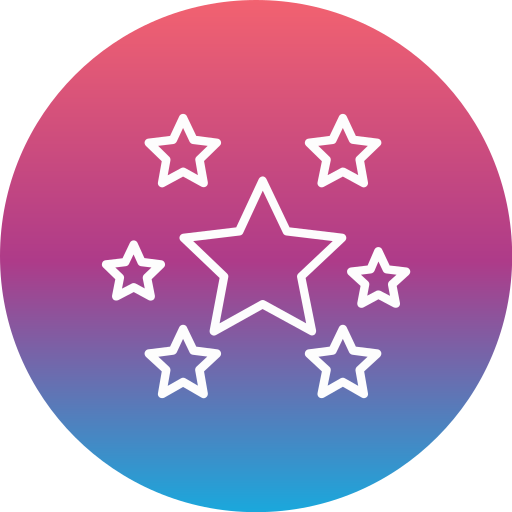 Stars Generic gradient fill icon