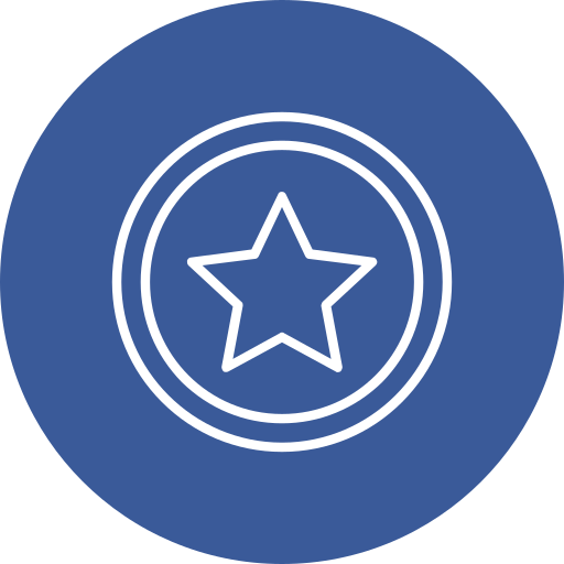 Star Generic color fill icon