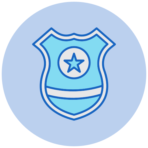 Police Badge Free Icon