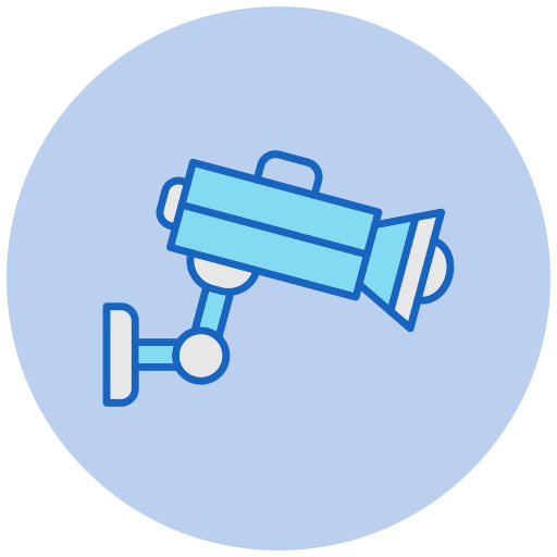 circuito cerrado de televisión icono gratis