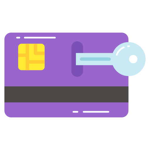 Card Key Free Icon