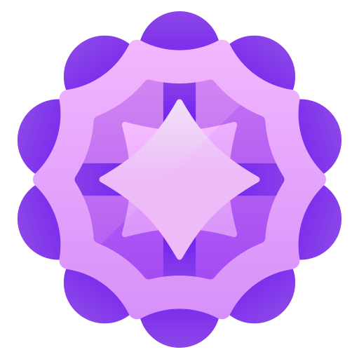 Mandala Generic gradient fill icon