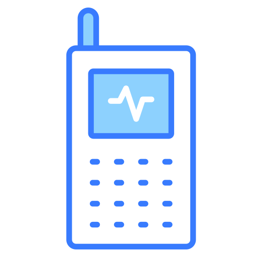 teléfono fijo icono gratis