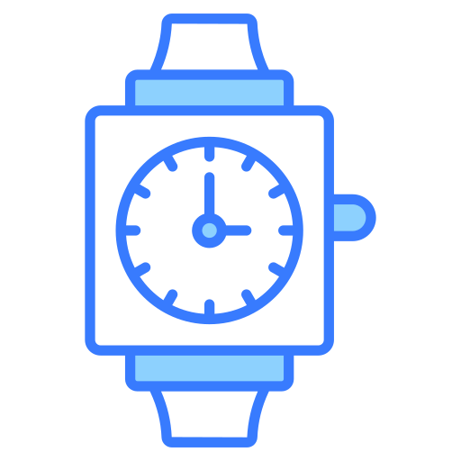 reloj de pulsera icono gratis