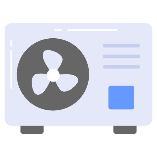 Air conditioner Generic color fill icon