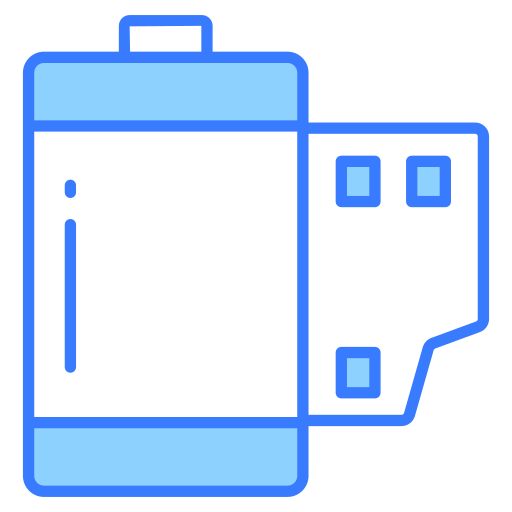 rollo de película icono gratis