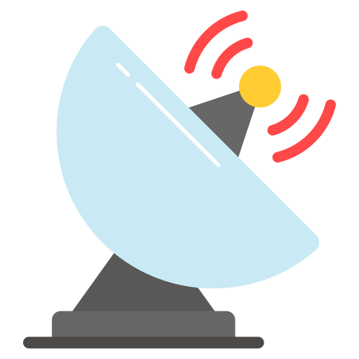 antena parabólica icono gratis