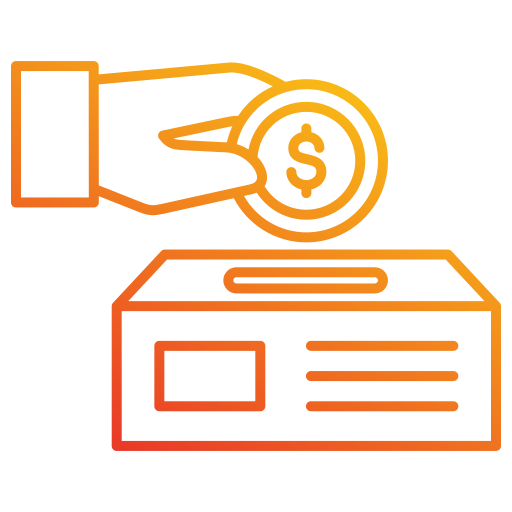 donación icono gratis