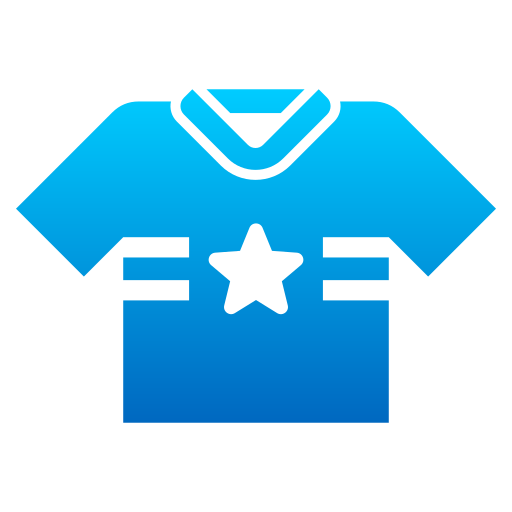 Tshirt Generic gradient fill icon