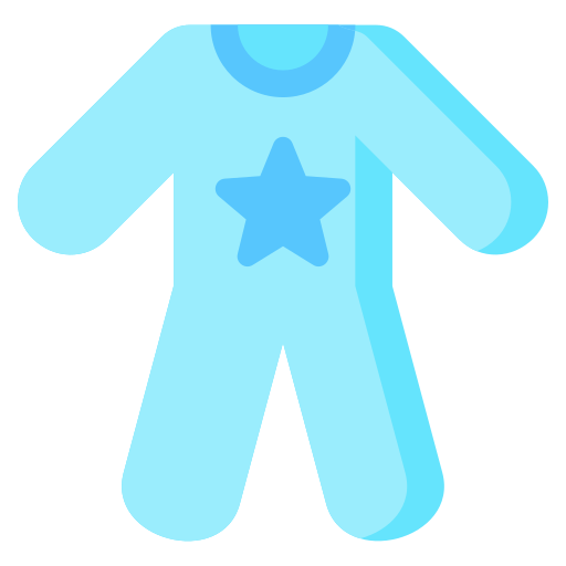 Baby Clothes Generic color fill icon